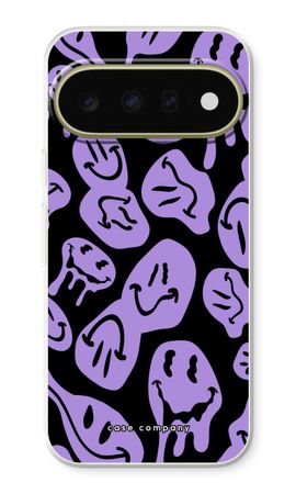 Melting Smiley - Purple