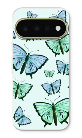 Blue & Green Butterflies