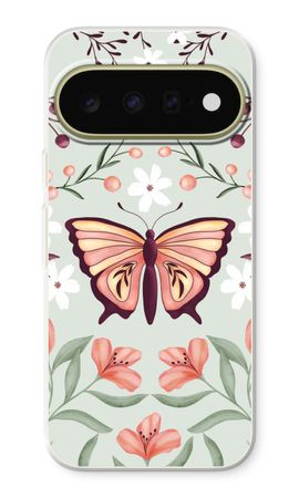 Butterfly in a floral world