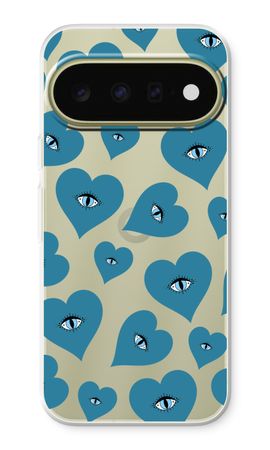 Les yeux bleus du cœur