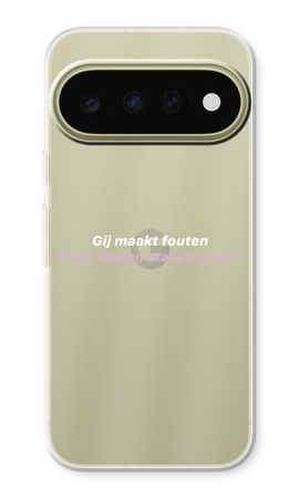 Fouten maken u niet