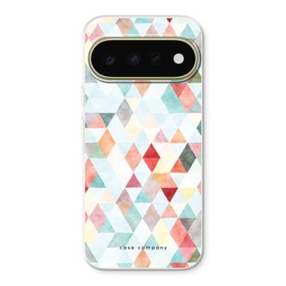Coloured triangles pastel
