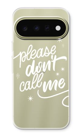 Don't call