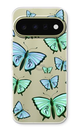 Blue & Green Butterflies