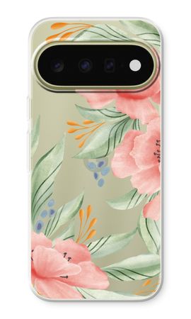 Fleurs roses douces