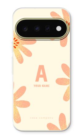 Peach Blossom Monogram