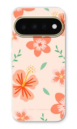 Tropical Pink Flowers