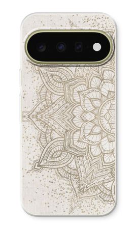 Boho golden mandala