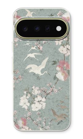 Blüte der japanischen Kranichvögel