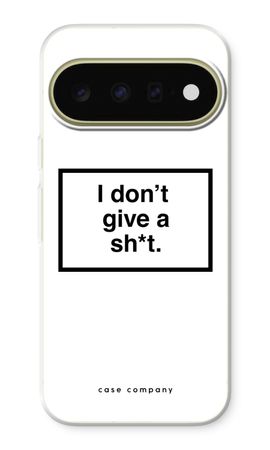 Don't give a shit