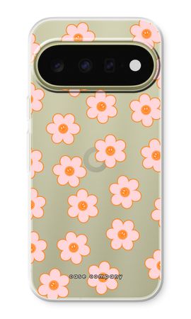 Pink Smiley Flower