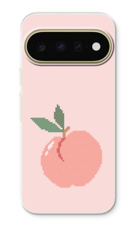 Stitched Peach