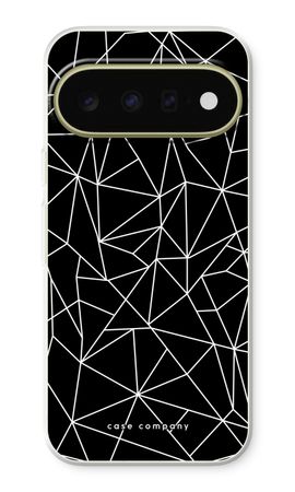 Geometric lines white