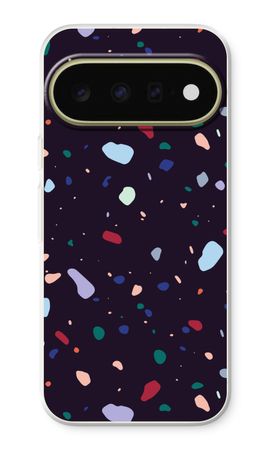 Dark Rounded Terrazzo