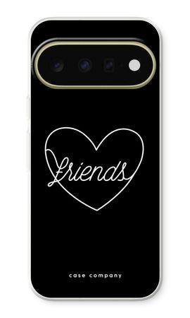 Friends heart black