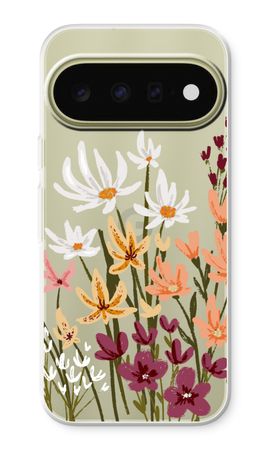 Painted wildflowers