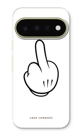 Middle finger white