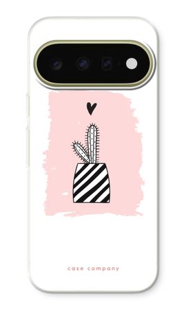 Black and white cactus