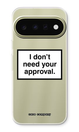 Don't need approval