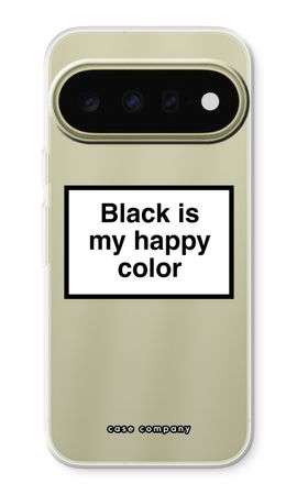 Black is my happy color