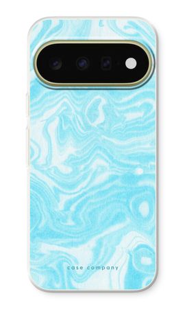 Water paint blue
