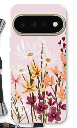 Painted wildflowers