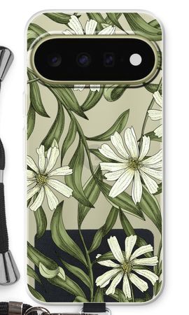 White flower pattern