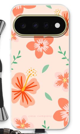 Tropical Pink Flowers