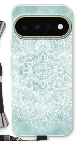 Mandala blanc boho