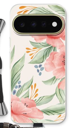 Fleurs roses douces