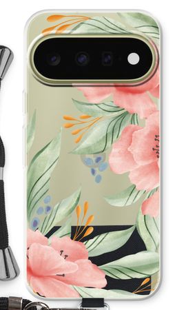 Fleurs roses douces
