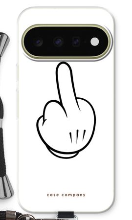 Middle finger white
