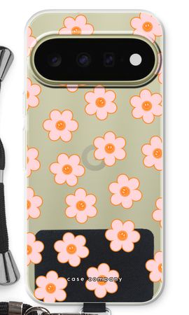 Fleur de smiley rose
