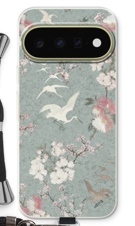 Japanse kraanvogels bloeien