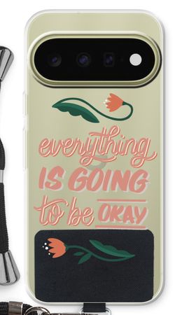 Optimistic flower girl