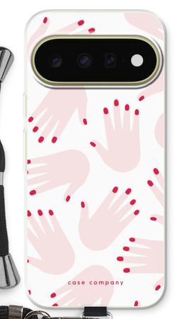 Hands pink