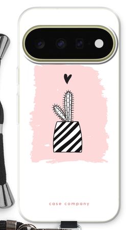 Black and white cactus