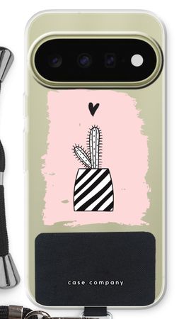 Black and white cactus