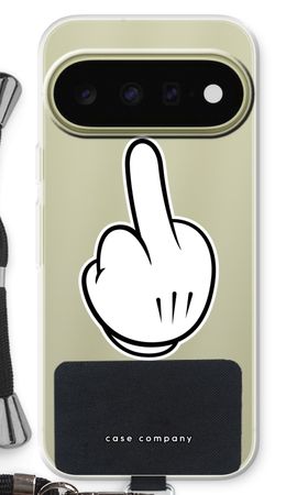 Middle finger white
