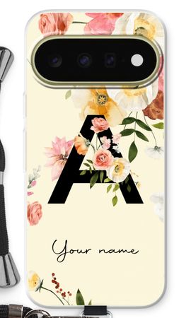 Flirty Flowers Monogram