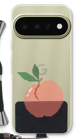 Stitched Peach