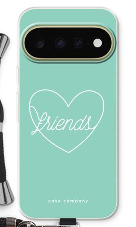 Friends heart pastel