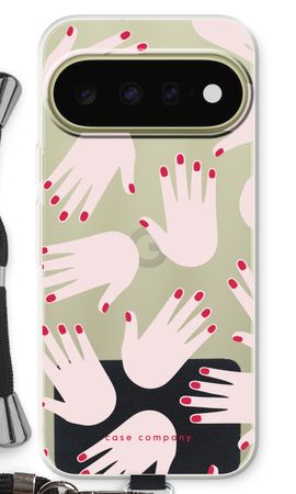Hands pink