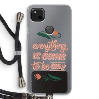 Optimistic flower girl