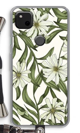 White flower pattern