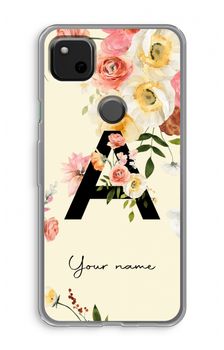 Flirty Flowers Monogram