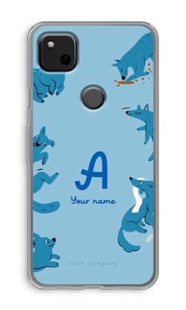 Playful Dogs Monogram