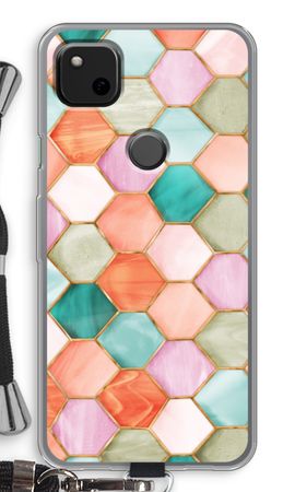 Hexagons in stained glass