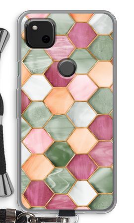 Hexagons in stained glass