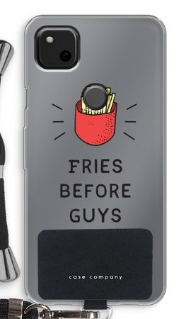 Fries before guys